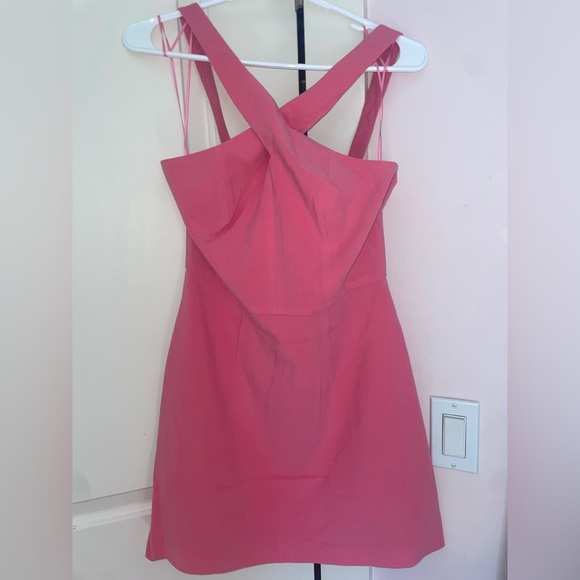 NWT French Connection Revolve dress - bubblegum pink - Picture 1 of 6
